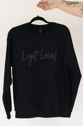 Legit Local Logo Crewneck