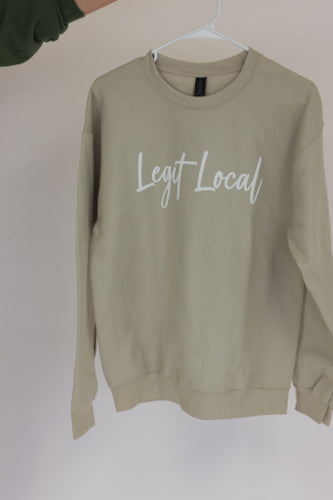Legit Local Logo Crewneck