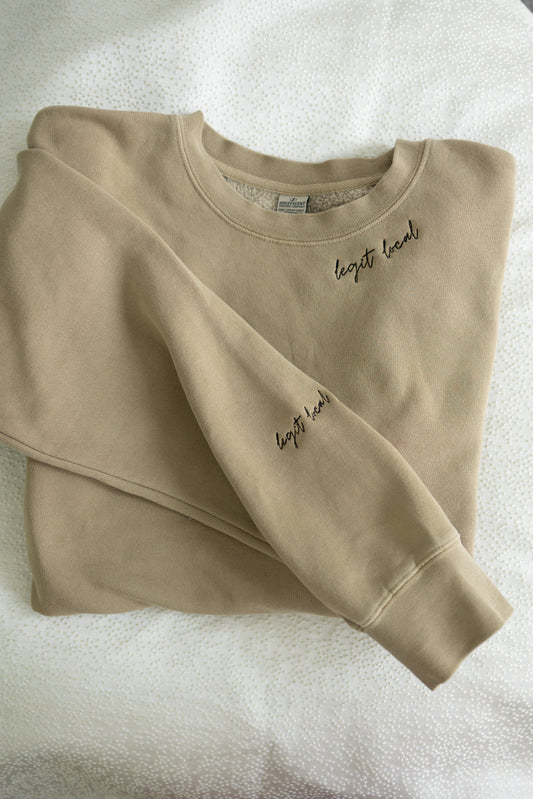 Legit Local Tan Crewneck